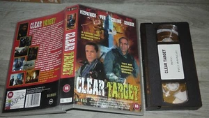 Clear Target VHS Video Big Box Timecode Sample Dealer Rental TBC Cert Nu Image - Picture 1 of 2