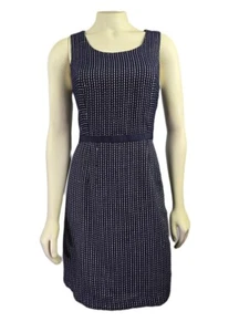 Nuevo con etiquetas Vestido Vaina Ann Taylor LOFT Azul Marino Texturizado Carrera Negocios Talla 2 - Imagen 1 de 6