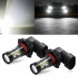JDM ASTAR 2x H10 9145 White 50W High Power LED Fog Light Bulb Driving Lamp - Picture 1 of 11