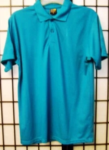 S.F. CIERVO - POLO DE GOLF PARA HOMBRE MANGA CORTA DE 2 BOTONES - AZUL - TALLA MEDIANA - Imagen 1 de 1