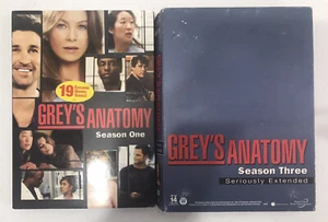 Greys Anatomy - Season 1 & 3 (Season 1 Brand New Sealed)! - Imagen 1 de 4