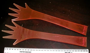 Zak! Designs Pair of Helping Hands Salad Servers - Picture 1 of 3