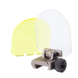 New Lens Screen Protector Cover Shield Panel w/20mm Rail for Rifle Scopes - Picture 1 of 9