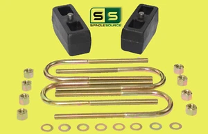 3.0" LIFT BLOCKS W/U-BOLTS FITS 2001 - 2010 Ford Ranger 2WD 4CYL & 6 CYL - Picture 1 of 1