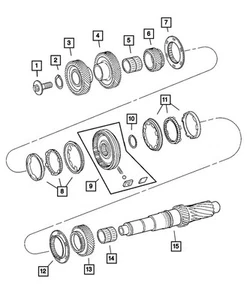 Genuine Mopar Screw 5098084AC - Bild 1 von 1