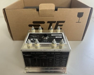 Relé de monitoreo de fase TE Kilovac Wilmar 1810DDBX 120V tipo bus muerto NUEVO EN CAJA Foto 1 de 4