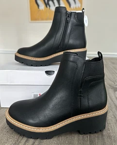 Sonoma Inaya Girls Wedge Boots Color Black size US 1 - Picture 1 of 7