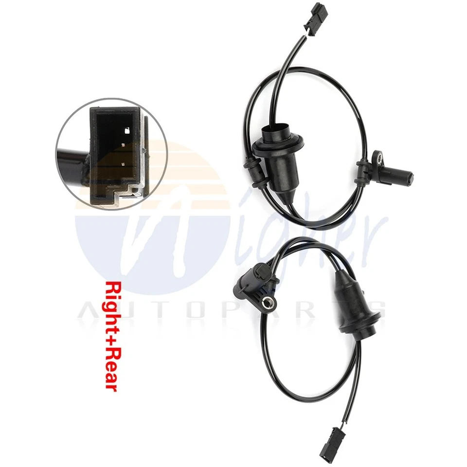Sensor de velocidad de rueda ABS trasero pasajero 2 piezas para Mercedes-Benz CL600 2001-2006 Foto 1 de 4