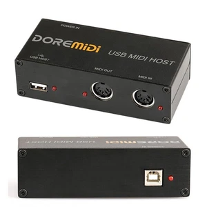 DOREMIDI USB Host MIDI Interface1-in and 1-out USB to MIDI Converter 16 Channel - Picture 1 of 13