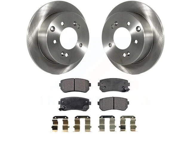 Kit de pastillas de freno trasero y rotor para Kia Forte Koup 2010-2013 2011 2012 VM957KV Foto 1 de 1