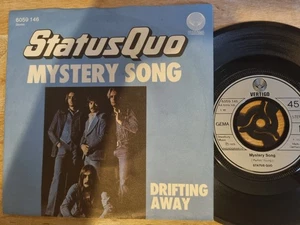 Status Quo – Mystery Song 1976 Vertigo 6059 146 German Pressing 7” - Picture 1 of 6