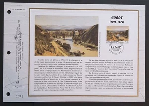 Blatt CEF 1. Tag 1252 1996 Gemälde Corot Maler - Bild 1 von 1