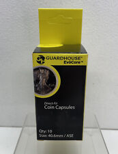 Guardhouse American Silver Eagle (40.6mm) Direct-Fit Coin Capsules - 10 Pack