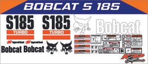 BOBCAT S 185 Vinyl Decal Set - Bild 1 von 1