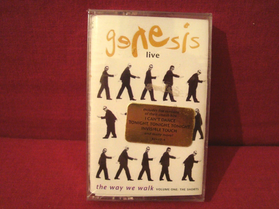 GENESIS LIVE THE WAY WE WALK NEW SEALED CASSETTE - Image 1 of 1
