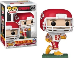 Funko Pop! Travis Kelce #257, Kansas City Chiefs, Away Jersey, Football NFL - Picture 1 of 1