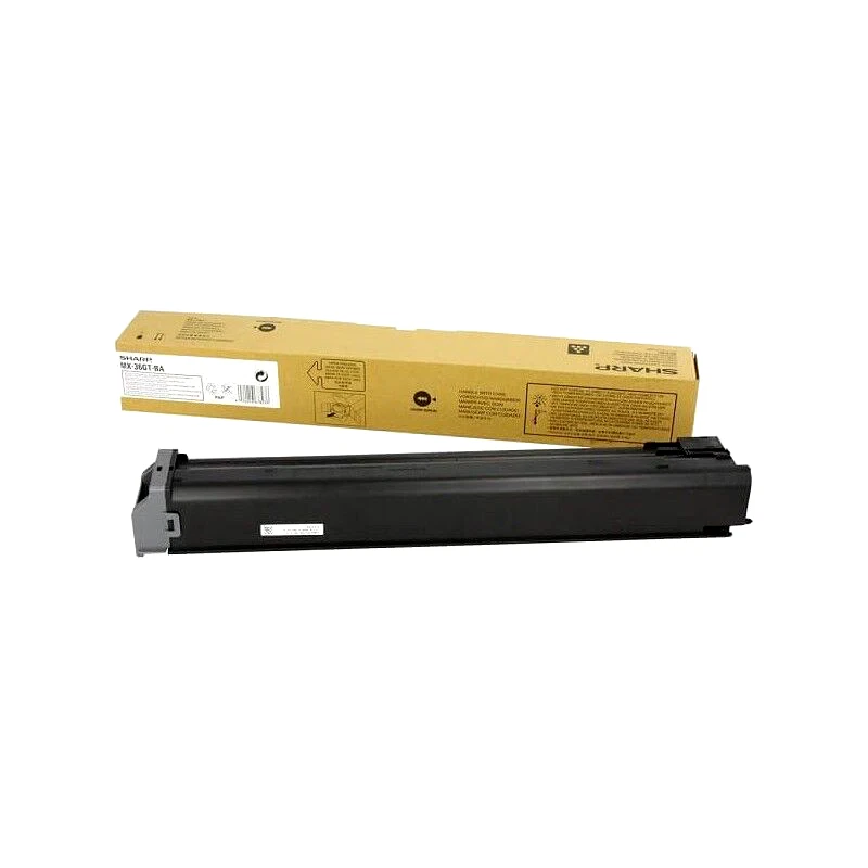 TONER ORIGINALE SHARP MX-36GTBA BK NERO 24000 pagine - Immagine 1 di 1