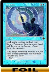 1x - Impulse - RETRO FOIL - Dominaria Remastered - C NM MTG - Picture 1 of 1