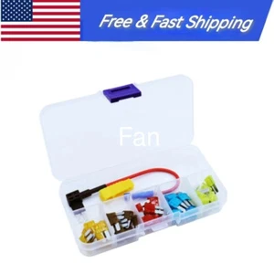 Car Mini 32V Micro2 In-line Fuse Holder Fuse Tap Fuse Puller & Micro2 Fuse Set l - Bild 1 von 4