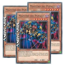 3x Master of Puppets (Puppet Master) * Common * SDSA it014 * YUGIOH ANDYCARDS