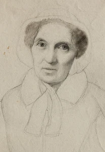 Guillaume Bodinier. Dessin XIXe (1835). Drawing, Angers, Corot, Guérin. 19th. - Picture 1 of 2