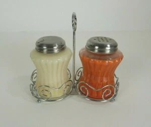 Hanna’s Soy Candles Vanilla Sugar & Sweet Nutmeg In Diner Set Metal Silver Tone - Picture 1 of 5
