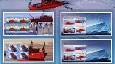 AAT Australische Antarktis 2018 RSV Aurora Australis Schiff Auflage 200 Blocks