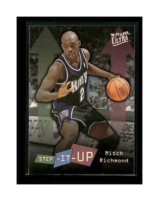 1996-97 Ultra Sacramento Kings Basketball Card #284 Mitch Richmond HOF - Image 1 of 2