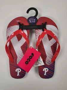 Philadelphia Phillies FOCO Flip Flops sandals brand new with tags lot of 8 - Picture 1 of 1