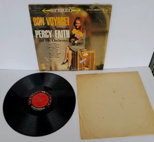 Percy Faith Orchestra Bon Voyage! Continental Souvenirs LP Columbia CS 8214 - Picture 1 of 11