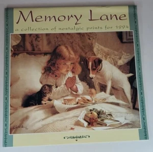 Vintage 1994 Memory Lane Calender NOSTALGIC PRINTS - Picture 1 of 11
