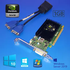 Acer Veriton M4660G M4665G M480G M490G M498G M661 Tower 1GB Dual VGA Video Card - Picture 1 of 1