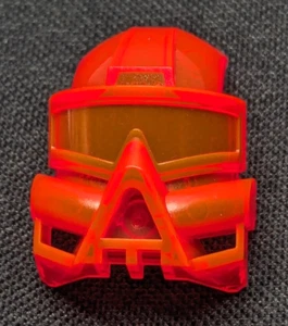 Lego Bionicle Mask Kaukau 32571 Trans Neon Orange Excellent Condition - Picture 1 of 2