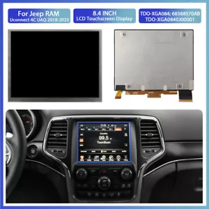 For Jeep Uconnect 4C UAQ Radio 8.4" LCD Touch Screen Display 18-23 Replacement - Picture 1 of 9