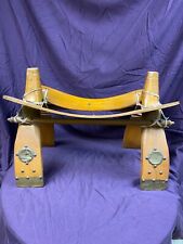 Egyptian Vintage Camel Saddle Stool - VINTAGE and RARE - COLLECTORS ITEM!!!