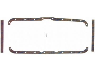 For 1950 DeSoto S-14 Oil Pan Gasket Set Felpro 36938FXNT 3.9L 6 Cyl - Image 1 of 2
