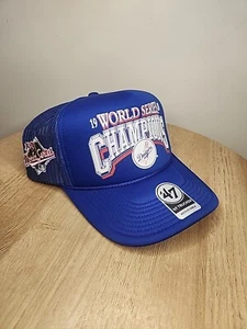 Los Angeles Dodgers ‘47 Trucker Hat New Mens Adjustable 1988 World Series (c2-1) - Picture 1 of 4