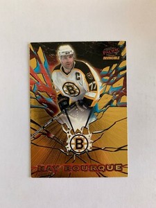 1997-98 Pacific Invincible Feature Performers #3 Ray Bourque - Boston Bruins