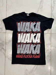 Waka Flocka Flame T-Shirt Small Rap Hip Hop Music WAKA 1017 Brick Squad - Picture 1 of 7