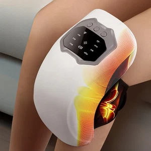Masajeador de rodilla inteligente vibración máquina relajante de rodilla compresa caliente recargable - Imagen 1 de 11