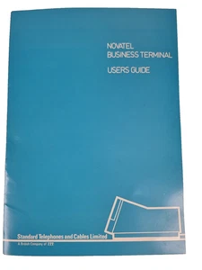 Novatel Business Terminal User Guide 14 Pages Instruction Manual - Picture 1 of 5