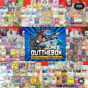 CHOOSE YOUR DECK! - Pokemon TCG - OutTheBoxTCG Meta & Standard Play Decks! - Picture 1 of 100