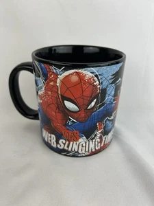 Taza de café Spiderman Marvel "Web Slinging Time" apta para lavavajillas y microondas - Imagen 1 de 6