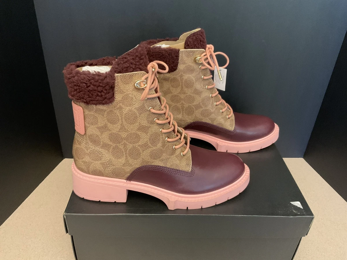 Coach Leather Boots for Women for sale - eBay