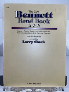 Bennett Sheet Music Band Book Volume 1 Young-Band Marches Flute - Picture 1 of 5