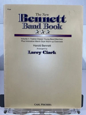 Bennett Sheet Music Band Book Volume 1 Young-Band Marches Flute - Image 1 of 4