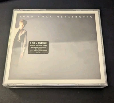 JOHN FOXX - METATRONIC / 2CD & DVD SET w/ LIVE ALBUM & PROMO VIDEOS - Bild 1 von 2