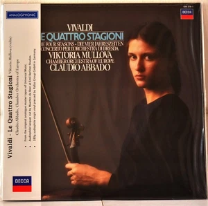 ANALOGPHONIC-DECCA VIVALDI "Le 4 Stagioni" Viktoria MULLOVA-ABBADO 180g SEALED - Picture 1 of 2