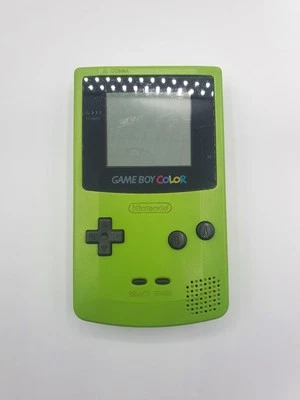 Nintendo Game Boy Color (CGB-001) Verde Lime PERFETTAMENTE FUNZIONANTE - Immagine 1 di 4