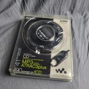 Super Rare Sony Walkman D-NE520 Altrac 3 plus CD MP3 Player Brand New Sealed - Picture 1 of 13